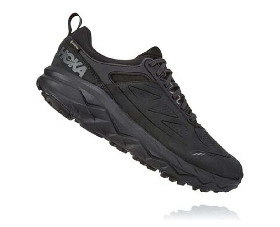 Tenis Trail Hoka One One Masculino Pretas - Challenger Baixo Gore-Tex - 401-OFARHW